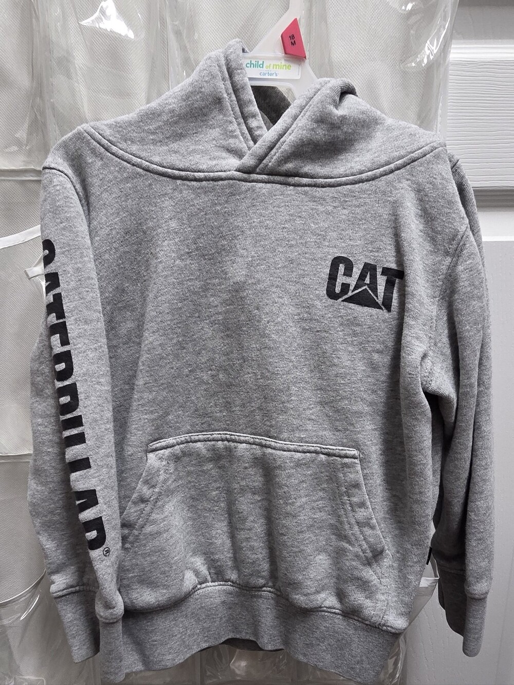 CAT Caterpillar Boys Hooded Sweatshirt – Size 5/6